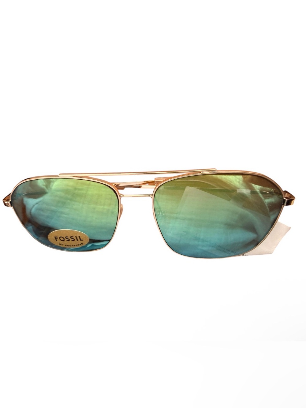 Fossil Unisex Geometric Square Sunglasses